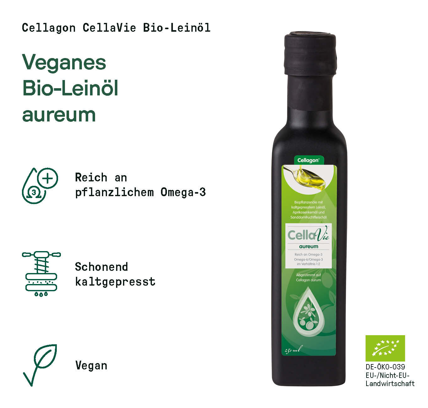CellaVie Bio-Leinöl aureum