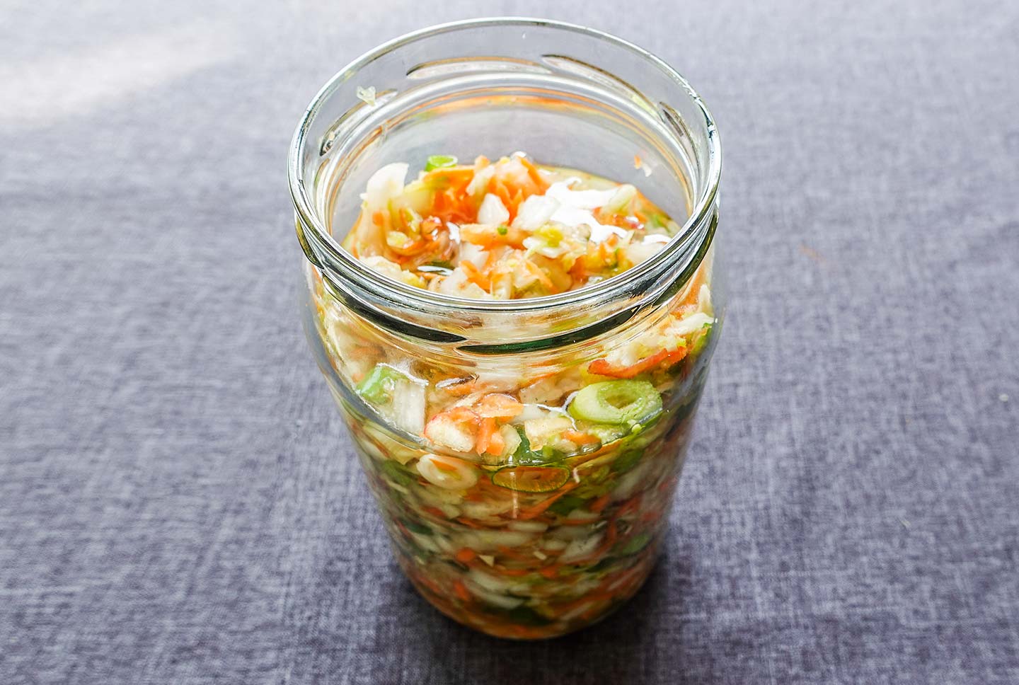 Fermentiertes Gemüse Kimchi